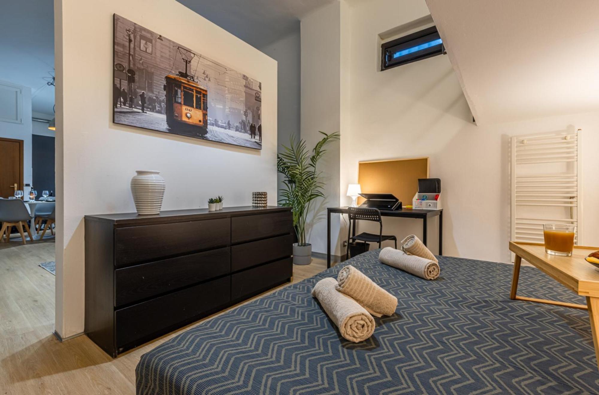 Industrial Loft In Maciacchini - Metro 50m Smartworking & Netflix Apartamento